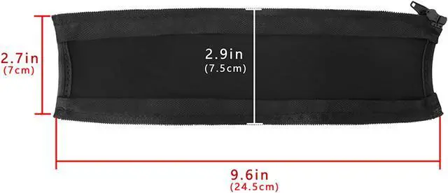 Alt view image 4 of 9 - geekria headband cover compatible ath msr7, msr7nc, msr7bk, msr7gm, m50 headphones/headphone headband protector repair parts/protective sleeve/easy diy installation no tool needed