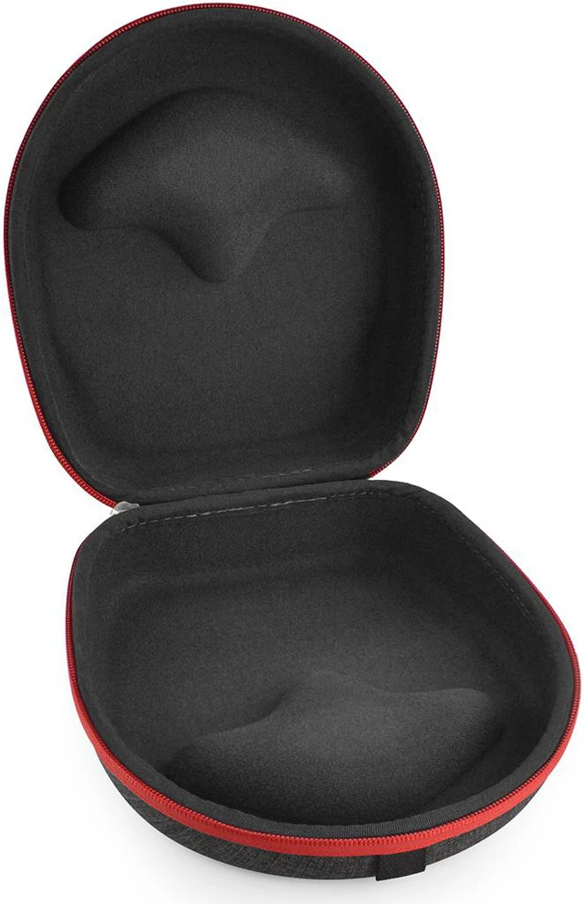 Alt view image 3 of 8 - Headphones Case for Sennheiser HD 598, MOMENTUM, Skullcandy Hesh, Crusher, ATH-M50X, Beats Studio, Mixr and More / Headphone Hard Shell Large Carrying Case / Headset Travel Bag (Gray)