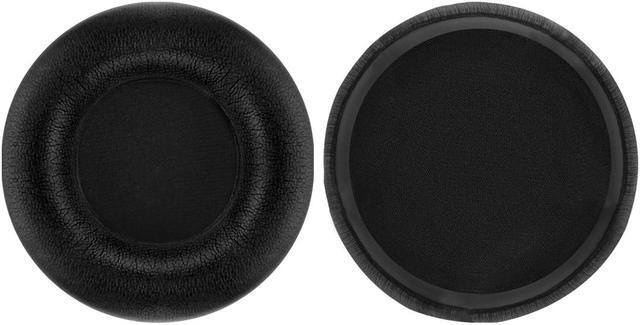 Alt view image 3 of 16 - Geekria QuickFit Protein Leather Replacement Ear Pads for Monster DNA On-Ear Headphones Earpads, Headset Ear Cushion Repair Parts (Black)