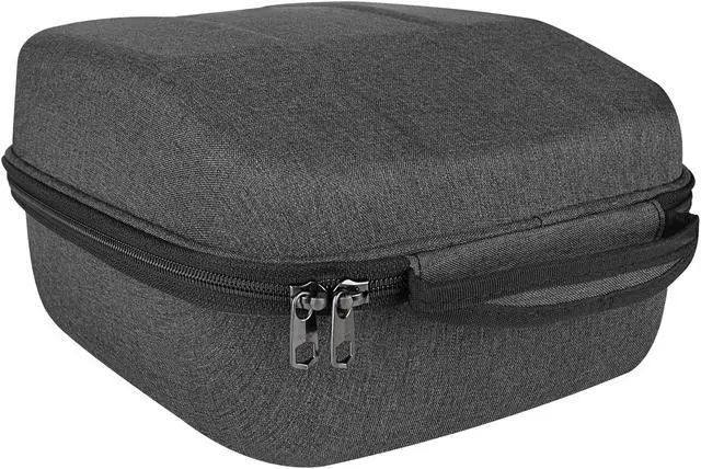 Alt view image 6 of 10 - Geekria Shield Case for Large-Sized Over-Ear Headphones, Replacement Protective Hard Shell Travel Carrying Bag with Cable Storage, Compatible with ATH-WP900, SONY MDR-Z7M2 (Drak Grey)