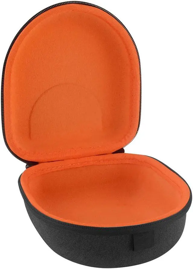 Alt view image 5 of 9 - Geekria Shield Case for Foldable On-Ear / Over-Ear Headphones, Replacement Protective Hard Shell Travel Carrying Bag with Cable Storage, Compatible with Audio-Technica SJ55, SJ33, FW33