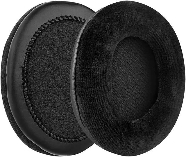 Alt view image 2 of 6 - Geekria Comfort Velour Replacement Ear Pads for Shure Hpaec240, Hpaec440, Hpaec840, Hpaec940, Srh840 Srh440, Srh940 Headphones Ear Cushions, Headset Earpads, Ear Cups Repair Parts (Black)