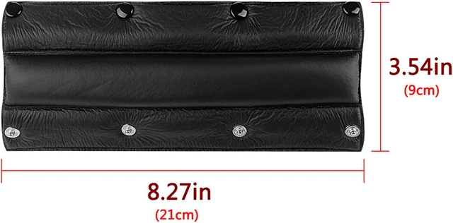 Alt view image 4 of 7 - Geekria Protein Leather Headband Pad Replacement For Beyerdynamic DT440, DT660, DT770, DT860, DT990, DT990PRO Headphone Replacement Headband / Headband Cushion / Pad Repair Parts (Black)