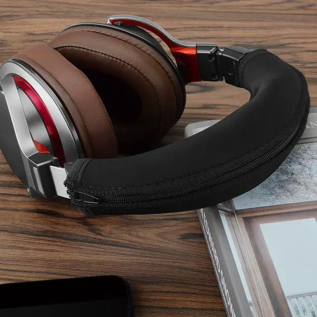 Alt view image 7 of 9 - geekria headband cover compatible ath msr7, msr7nc, msr7bk, msr7gm, m50 headphones/headphone headband protector repair parts/protective sleeve/easy diy installation no tool needed