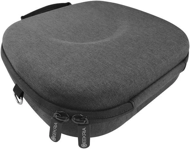 Alt view image 6 of 8 - geekria ultrashell gaming headset case, compatible with steelseries arctis pro, arctis 7, astro gaming a50, a40, turtle beach elite 800x, hyperx cloud flight, cloud revolver s headphones