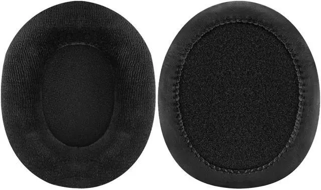 Alt view image 3 of 6 - Geekria Comfort Velour Replacement Ear Pads for Shure Hpaec240, Hpaec440, Hpaec840, Hpaec940, Srh840 Srh440, Srh940 Headphones Ear Cushions, Headset Earpads, Ear Cups Repair Parts (Black)