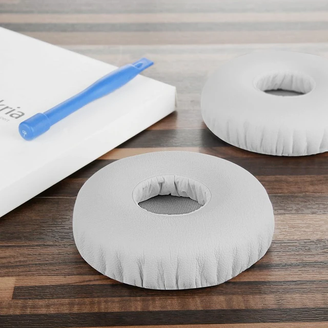 Alt view image 4 of 11 - Replacement Earpad for Beats By Dr. Dre Wireless (Solo Bluetooth) Headphone Ear Pad / Ear Cushion / Ear Cups / Ear Cover / Earpads Repair Parts (White)
