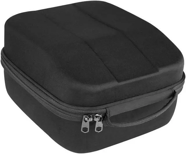 Alt view image 6 of 9 - Geekria Shield Case for Large Sized Over-Ear Headphones, Replacement Protective Hard Shell Travel Carrying Bag with Cable Storage, Compatible with Beyerdynamic DT 880 Pro, AKG K701 (Drak Grey)
