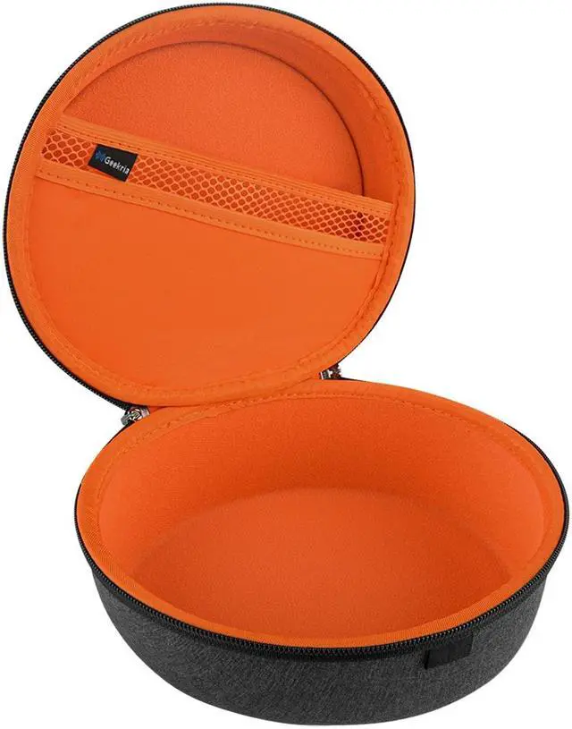 Alt view image 3 of 10 - geekria headphones case for b&o beoplay h2, h6, h7, h8, ath m30x, m40x, m50x, skullcandy hesh, hesh 2.0, crusher/headphone hard carrying case/travel bag