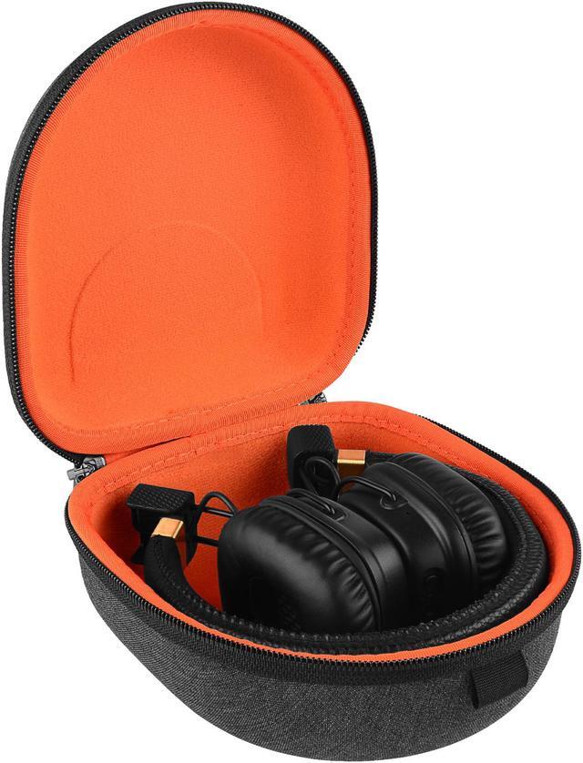 Alt view image 4 of 8 - Geekria UltraShell Headphones Carrying Case Compatible with Marshall Major Major II Major III Monitor Bluetooth Wireless Over-Ear Headphone Protective Hard Shell Headset Travel Bag
