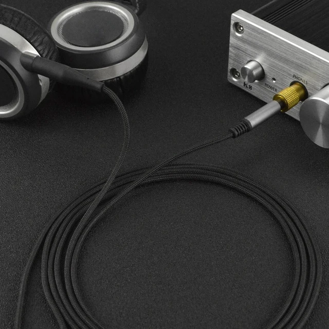 Alt view image 8 of 11 - Geekria Apollo Upgrade Cable for AKG K430 K450 K451 K452 Q460 K480_ JBL J55 J55a J55i J88 J88a J88i Headphones and More _ Tan