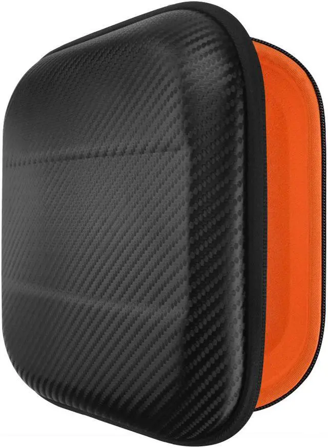 Main image of Geekria Shield Case Compatible with Pioneer HDJ-2000, HDJ-1500 for Foldable / Lay Flat Over-Ear Headphones, Replacement Hard Shell Travel Carrying Bag with Cable Storage (Black)