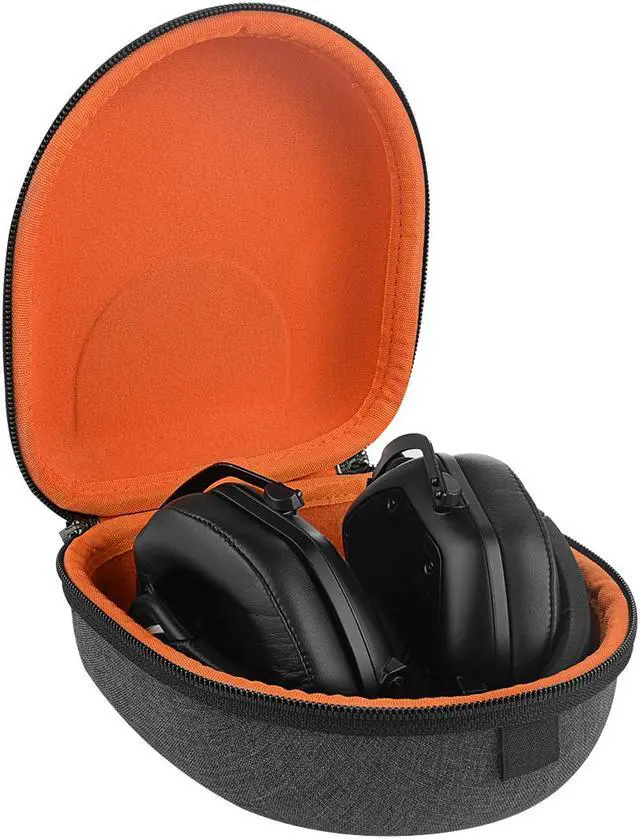 Alt view image 5 of 12 - Headphones Case for Women Small Folding On-Ear Headphones Kanen I39, Ailihen I35, SoundIntone Ms200, Liboer, Marvotek On-ear and more / Hard Shell Carrying Case / Headset Travel Bag
