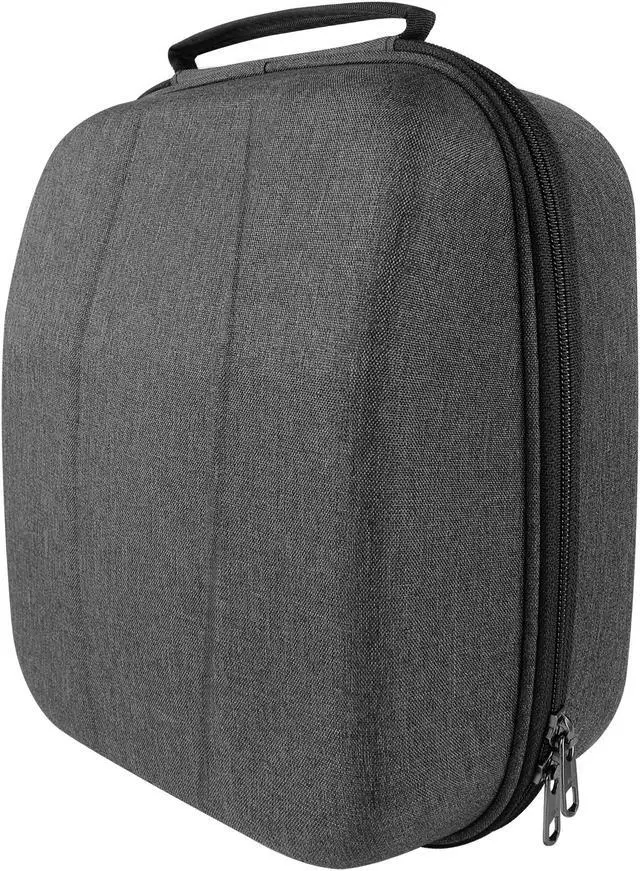 Alt view image 2 of 10 - Geekria Shield Case for Large-Sized Over-Ear Headphones, Replacement Protective Hard Shell Travel Carrying Bag with Cable Storage, Compatible with ATH-WP900, SONY MDR-Z7M2 (Drak Grey)