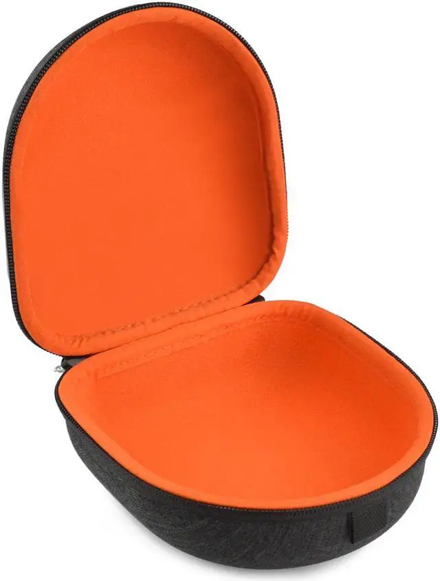 Alt view image 4 of 12 - Headphones Case for Women Small Folding On-Ear Headphones Kanen I39, Ailihen I35, SoundIntone Ms200, Liboer, Marvotek On-ear and more / Hard Shell Carrying Case / Headset Travel Bag