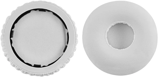 Alt view image 3 of 11 - Replacement Earpad for Beats By Dr. Dre Wireless (Solo Bluetooth) Headphone Ear Pad / Ear Cushion / Ear Cups / Ear Cover / Earpads Repair Parts (White)