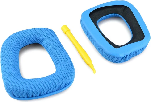 Alt view image 3 of 9 - Geekria Earpad + Headband Compatible with Logitech G430 G930 Headphones Ear Cushion + Replacement Headband Pads/ Repair Parts Suit (Blue)
