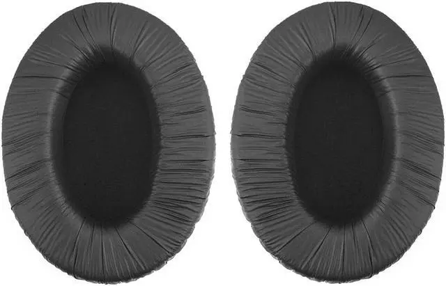 Alt view image 5 of 6 - Geekria QuickFit Leatherette Replacement Ear Pads for Sennheiser HDR120 RS120 RS110 RS115 HDR110 HDR115 RS100 Headphones Earpads, Headset Ear Cushion Repair Parts (Black)