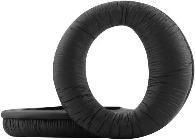 Alt view image 3 of 7 - Geekria QuickFit Leatherette Replacement Ear Pads for Sony MDR-RF6000, RF6500, RF7000, RF7100, MDR-DS6000, DS6500, DS7000, DS7100, XD150, XD200 Headphones Earpads, Repair Parts (Black)