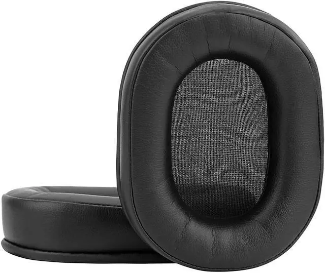 Alt view image 5 of 6 - Geekria QuickFit Protein Leather Replacement Ear Pads for Turtle Beach Ear Force Stealth 700, 450, 420X, 600, 500P, Ear Force XO SEVEN Gaming Headphones Earpads, Headset Ear Cushion (Black)