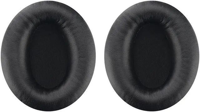 Alt view image 6 of 6 - Geekria QuickFit Protein Leather Replacement Ear Pads for HyperX Cloud Flight, Cloud Flight S, Cloud Stinger Gaming Headphones Ear Cushions, Headset Earpads, Ear Cups Repair Parts (Black )