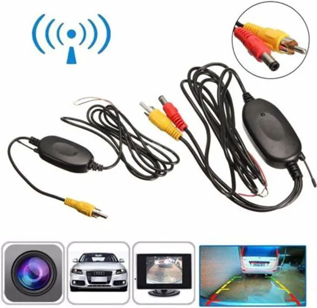Alt view image 5 of 7 - 2.4G Wireless Video Transmitter & Receiver for 12V Car Rear Backup View Camera