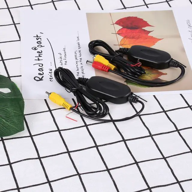 Alt view image 7 of 7 - 2.4G Wireless Video Transmitter & Receiver for 12V Car Rear Backup View Camera