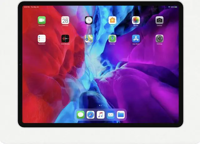 Alt view image 2 of 5 - VidaMount White VESA Enclosure compatible with iPad Pro 12.9" (4th/5th/6th Gen)