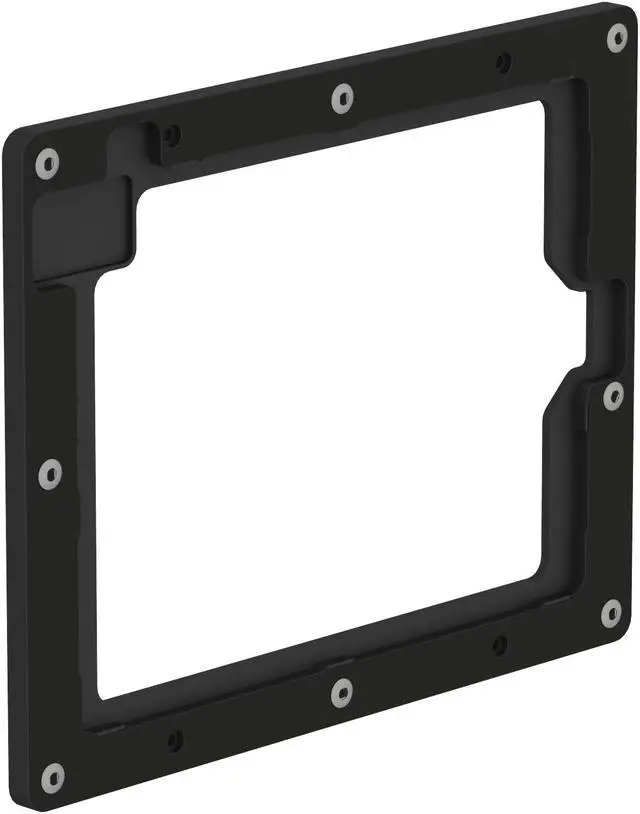 Alt view image 7 of 7 - VidaMount Black On-Wall Tablet Mount compatible with iPad Pro 12.9" (4th/5th/6th Gen)