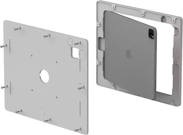 Alt view image 6 of 6 - VidaMount Light Grey Exposed Rear Camera VESA Enclosure compatible with iPad Pro 12.9" (4th Gen)