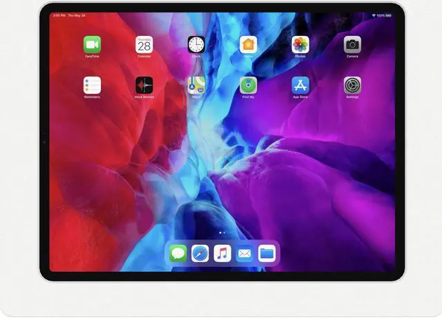 Alt view image 2 of 5 - VidaMount White Exposed Rear Camera VESA Enclosure compatible with iPad Pro 12.9" (4th Gen)