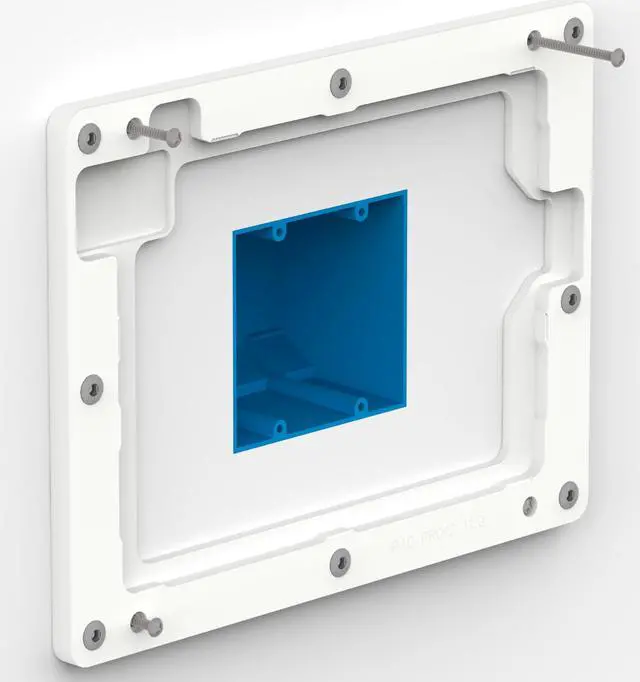 Alt view image 6 of 7 - VidaMount White On-Wall Tablet Mount compatible with iPad Pro 11" (1st/2nd/3rd/4th Gen) & Air 10.9" (4th/5th Gen)