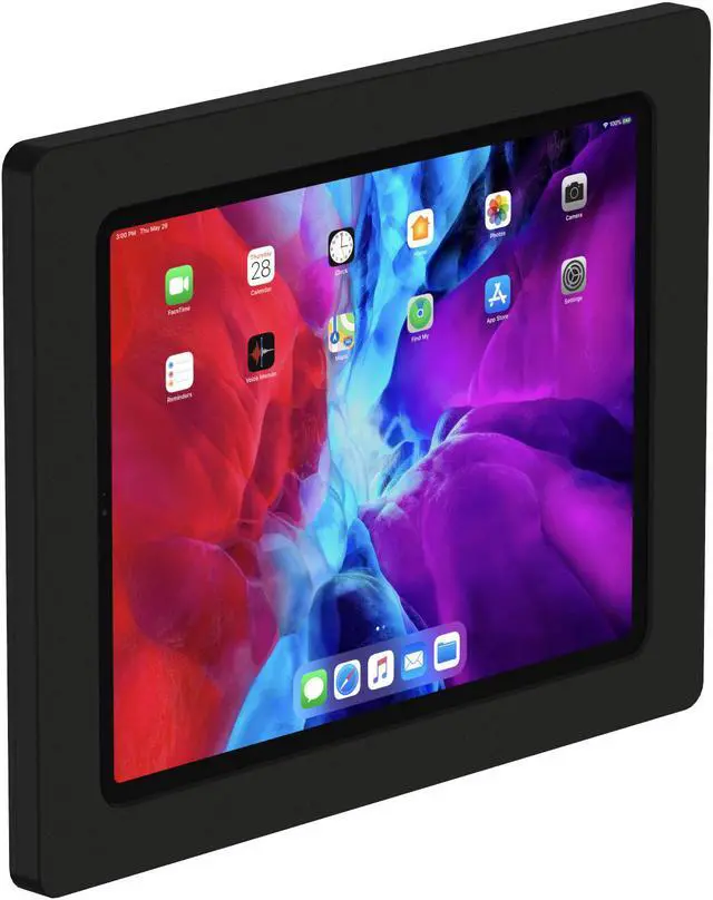 Main image of VidaMount Black Exposed Rear Camera VESA Enclosure compatible with iPad Pro 12.9" (4th Gen)
