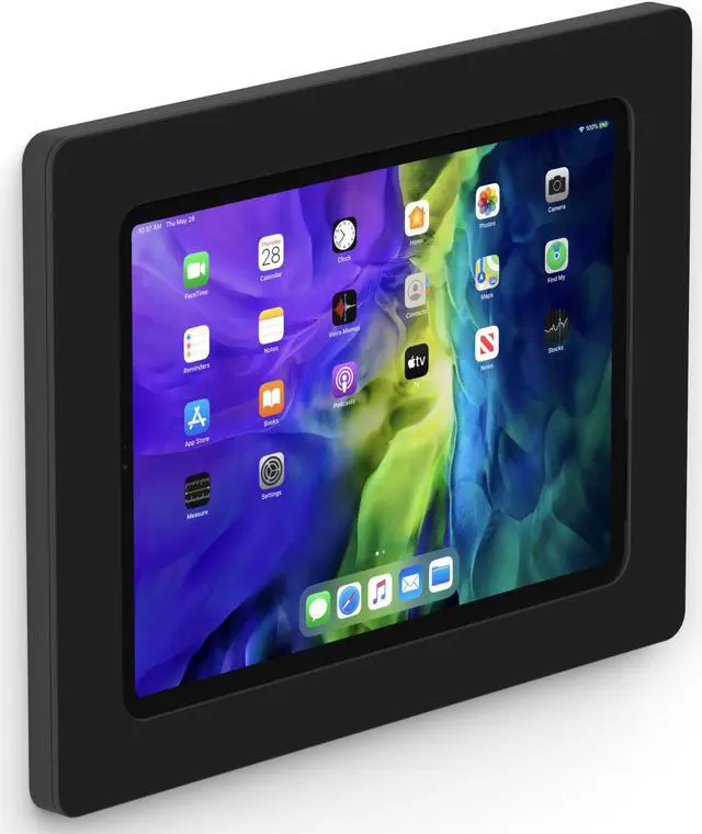 Main image of VidaMount Black On-Wall Tablet Mount compatible with iPad Pro 11" (1st/2nd/3rd/4th Gen) & Air 10.9" (4th/5th Gen)