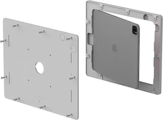 Alt view image 6 of 6 - VidaMount Light Grey VESA Enclosure compatible with iPad Pro 12.9" (4th/5th/6th Gen)