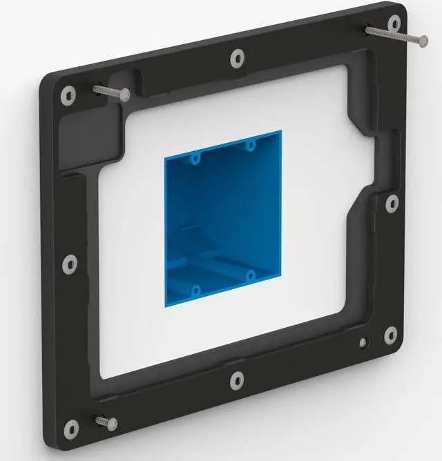 Alt view image 6 of 7 - VidaMount Black On-Wall Tablet Mount compatible with iPad Pro 11" (1st/2nd/3rd/4th Gen) & Air 10.9" (4th/5th Gen)