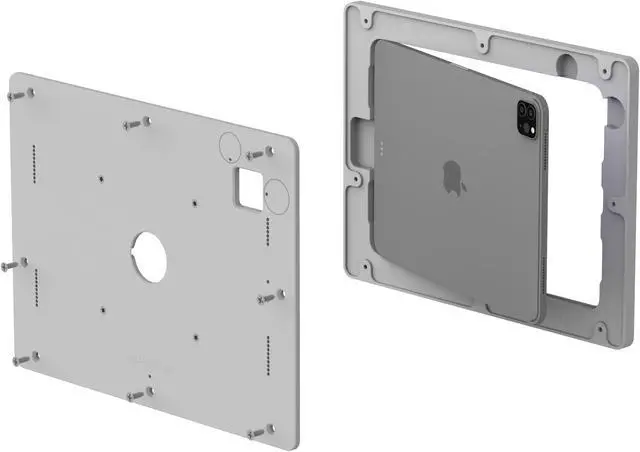 Alt view image 6 of 6 - VidaMount Light Grey Exposed Rear Camera VESA Enclosure compatible with iPad Pro 11" (1st/2nd/3rd/4th Gen) & Air 10.9" (4th/5th Gen)