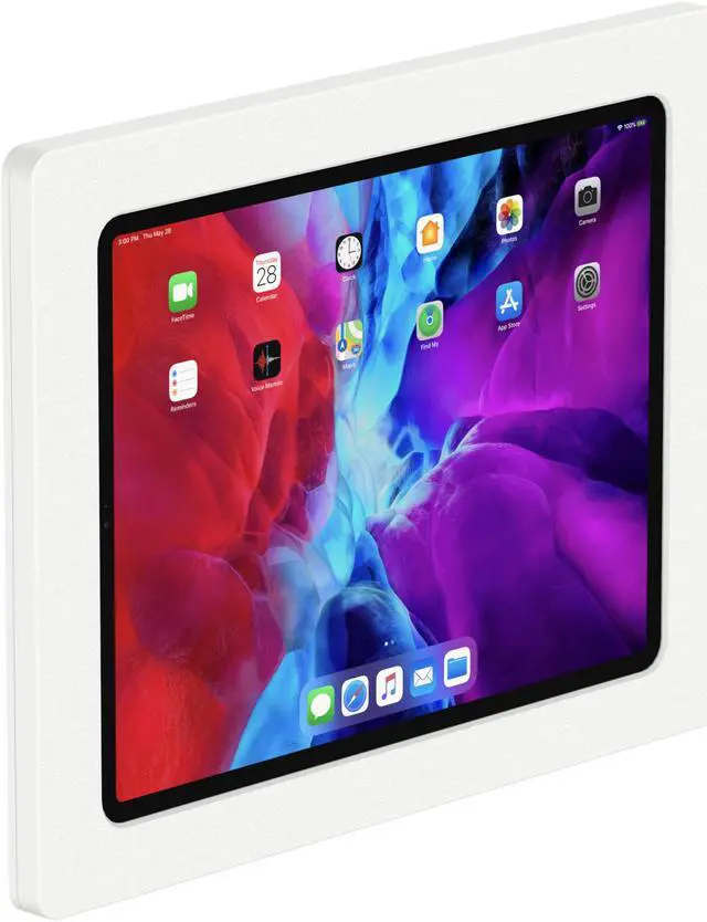 Main image of VidaMount White Exposed Rear Camera VESA Enclosure compatible with iPad Pro 12.9" (4th Gen)
