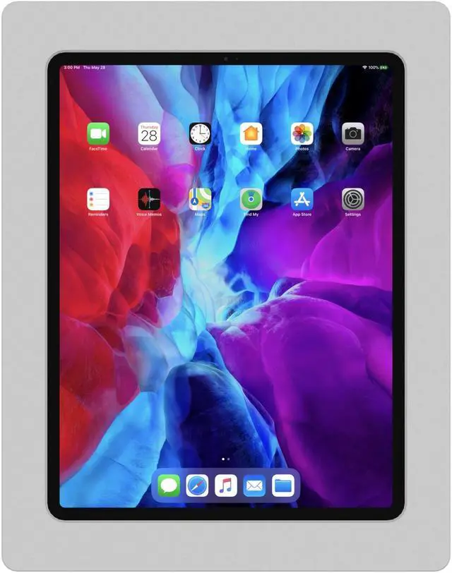 Alt view image 3 of 6 - VidaMount Light Grey VESA Enclosure compatible with iPad Pro 12.9" (4th/5th/6th Gen)
