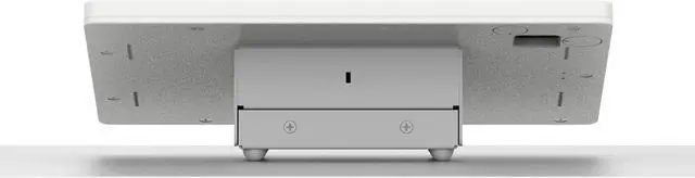 Alt view image 6 of 7 - VidaMount White Exposed Rear Camera Enclosure and Fixed Tilted 15° Desk / Surface Mount [Bundle] compatible with iPad Pro 12.9" (4th & 5th Gen)