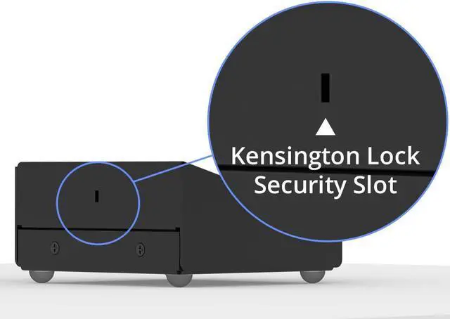 Alt view image 7 of 7 - VidaMount White Exposed Rear Camera Enclosure and Fixed Tilted 15° Desk / Surface Mount [Bundle] compatible with iPad Pro 12.9" (4th & 5th Gen)