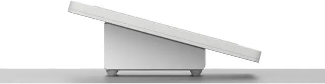 Alt view image 4 of 7 - VidaMount White Exposed Rear Camera Enclosure and Fixed Tilted 15° Desk / Surface Mount [Bundle] compatible with iPad Pro 12.9" (4th & 5th Gen)