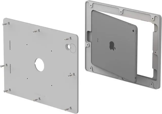 Alt view image 6 of 6 - VidaMount Light Grey Exposed Rear Camera VESA Enclosure compatible with iPad 10.2" (7th & 8th Gen)