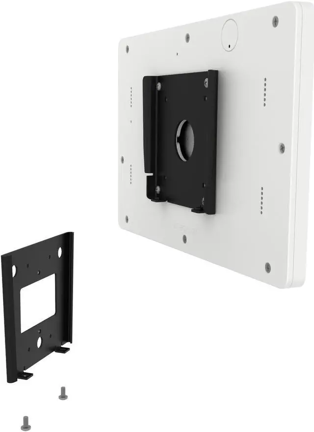 Alt view image 5 of 7 - VidaMount White Enclosure and Fixed Permanent Glass Mount [Bundle] compatible with Samsung Galaxy Tab A7 10.4