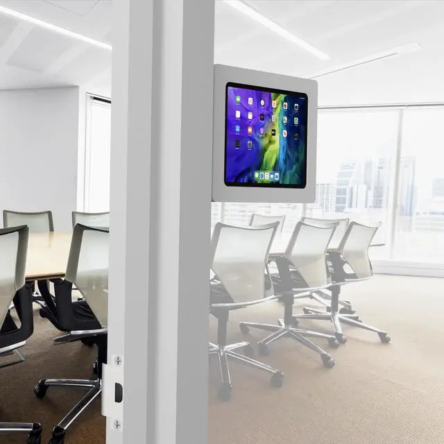 Main image of VidaMount Light Grey Exposed Rear Camera Enclosure and Tilting Removable Glass Mount [Bundle] compatible with iPad Pro 11" (1st/2nd/3rd/4th Gen) & Air 10.9" (4th/5th Gen)