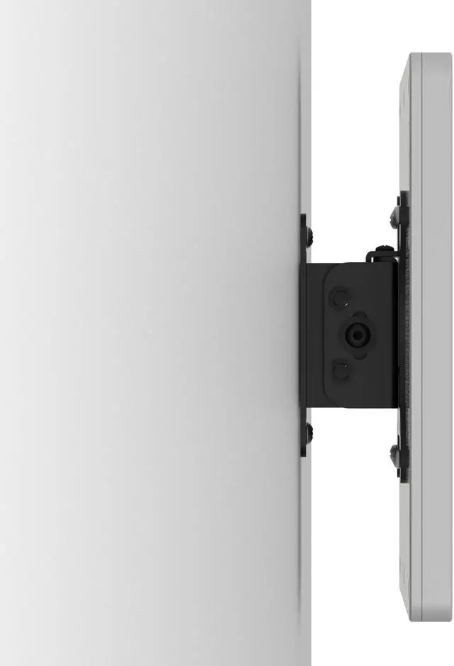 Alt view image 3 of 7 - VidaMount Light Grey Exposed Rear Camera Enclosure and Tilting VESA Slim Wall Mount [Bundle] compatible with iPad 10.2" (7th & 8th Gen)