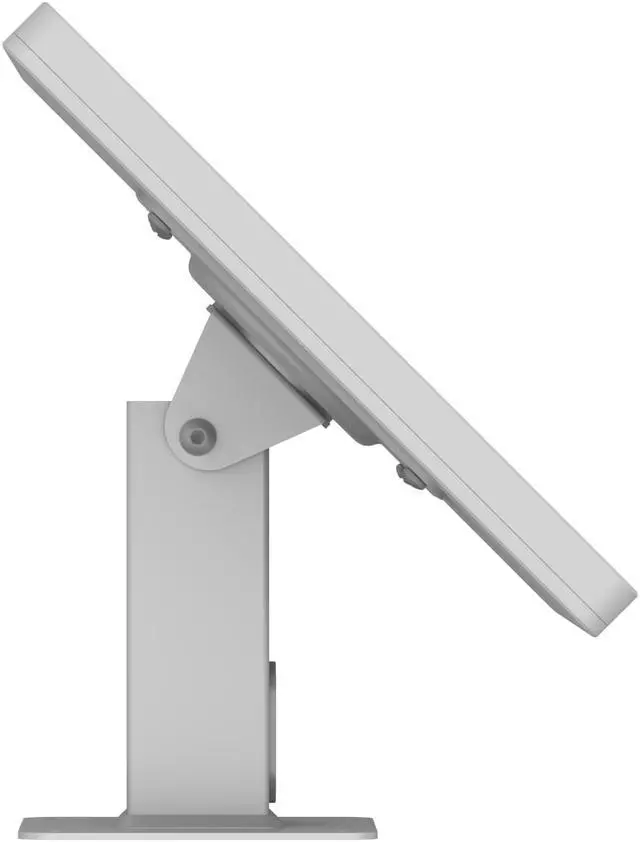 Alt view image 4 of 7 - VidaMount Light Grey Exposed Rear Camera Enclosure and Rotating & Tilting Desk/Table Mount [Bundle] compatible with iPad 10.2" (7th, 8th & 9th Gen)