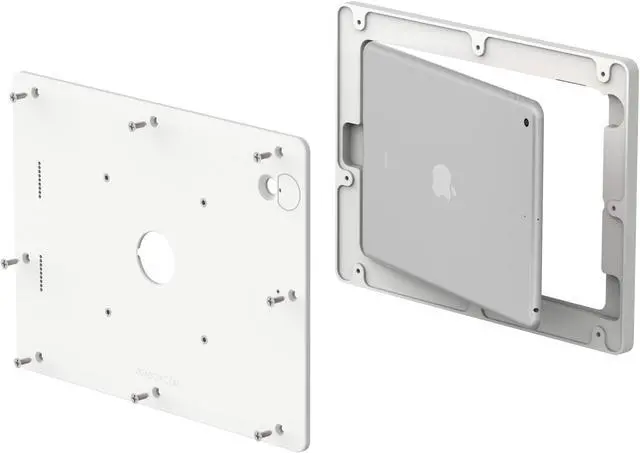 Alt view image 6 of 6 - VidaMount White Exposed Rear Camera VESA Enclosure compatible with iPad 10.2" (7th & 8th Gen)