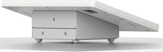 Alt view image 5 of 7 - VidaMount White Exposed Rear Camera Enclosure and Fixed Tilted 15° Desk / Surface Mount [Bundle] compatible with iPad Pro 11" (1st/2nd/3rd Gen) & Air 10.9" (4th/5th Gen)