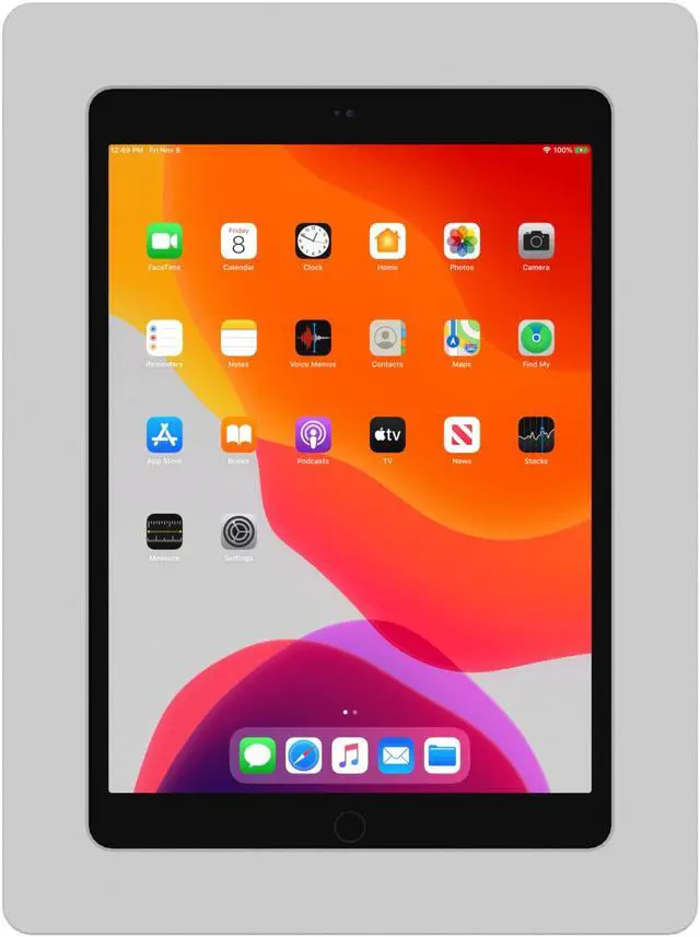 Alt view image 3 of 6 - VidaMount Light Grey Exposed Rear Camera VESA Enclosure compatible with iPad 10.2" (7th & 8th Gen)